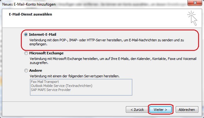 TeleData GmbH - FAQ - Wie empfange ich E-Mail mit ...